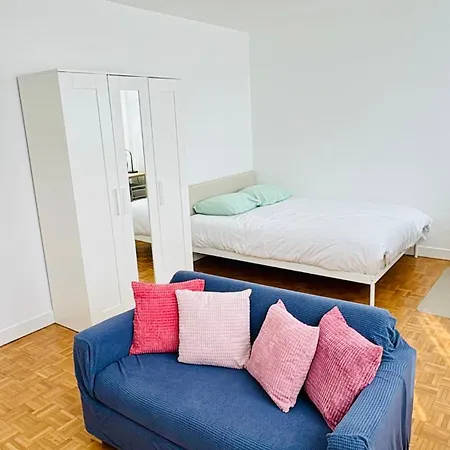 Apartment 8 Personnes, 4 Lits Creteil, Metro 20 Min De Paris
